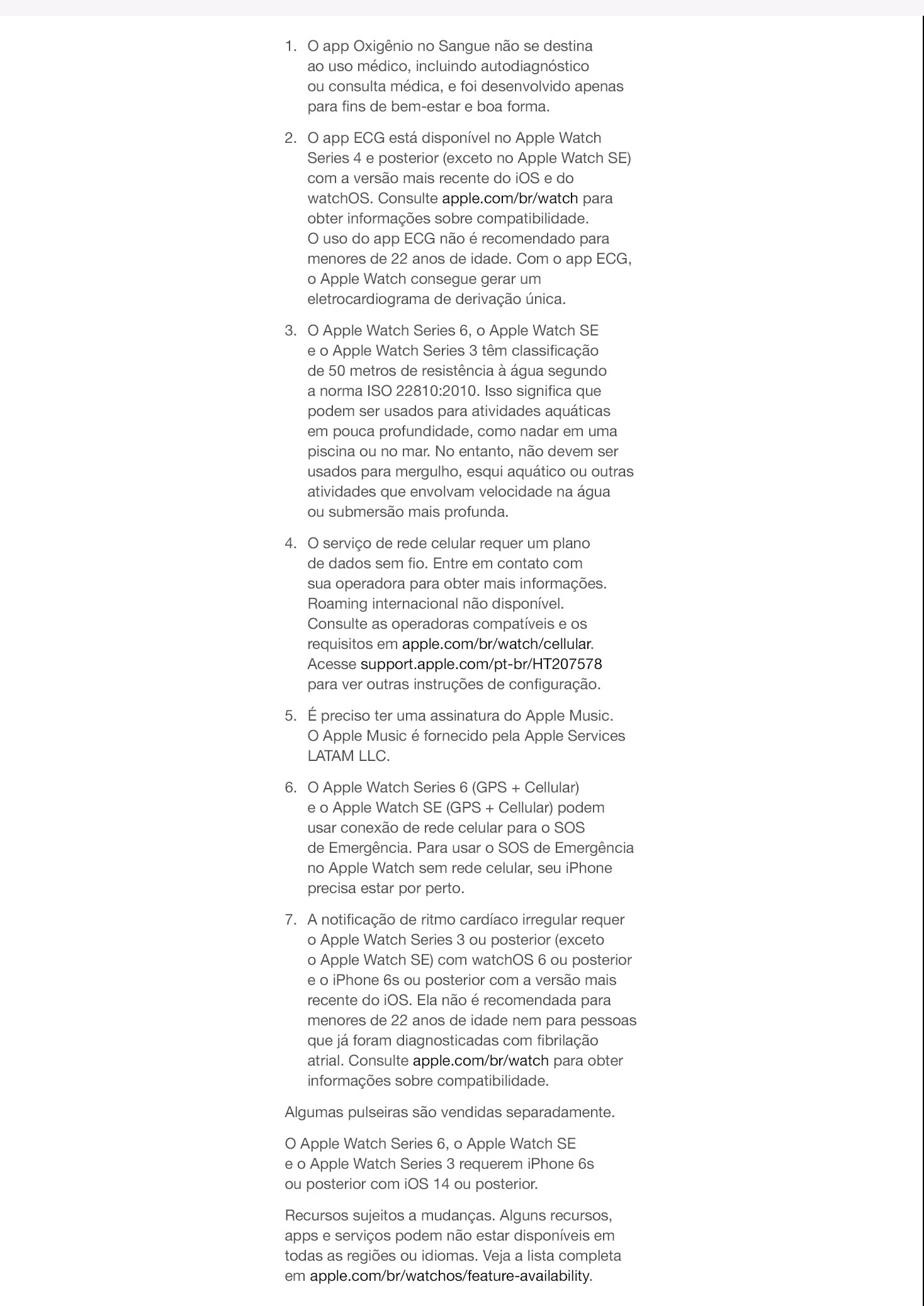 Apple Watch Series 6 (GPS) 40mm Caixa Dourada de Alumínio com Pulseira Esportiva Areia-Rosa